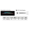 Yo-Zuri Crystal 3D Minnow Magnum Lure, Red Head, 6-1/2-Inch