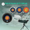 SVBONY SV28 Spotting Scopes with Tripod, Angled 25-75x70mm Spotter Scope