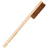 SK11 Brass Wire Brush Wooden Handle 3 Rows NO.8