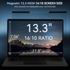 Mamol Magnetic Laptop Privacy Screen 13.3 & 13.4 inch ,16:10