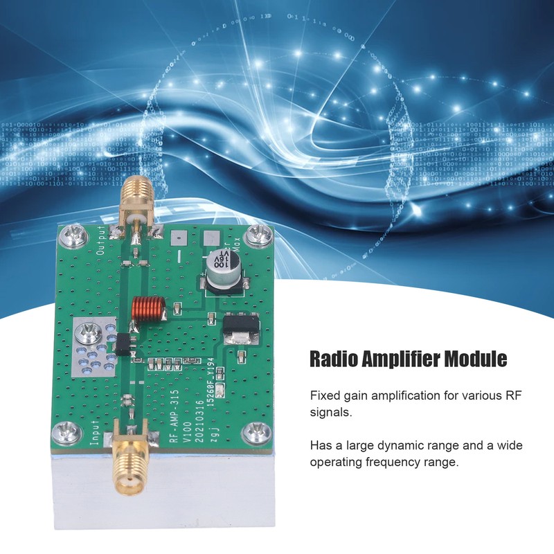 RF Amplifier High Frequency Radio Module Board 8W Electronic Component