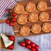 Hoolerry 6 Pcs Wood Cutting Board Bulk with Handle 18