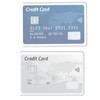 RICEEL Card Holder Protector Sleeves, 20 PCS Plastic Credit Card