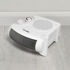 Portable Dual Fan Heater with 2 Heat Setting and Cool