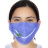 Headmost Comfymask 3 Layer Large Fabric Facemask: Water Repellent, Washable,