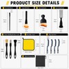 21PCS Car Detailing Kit, Car Cleaning Brush And Detailing Brushes