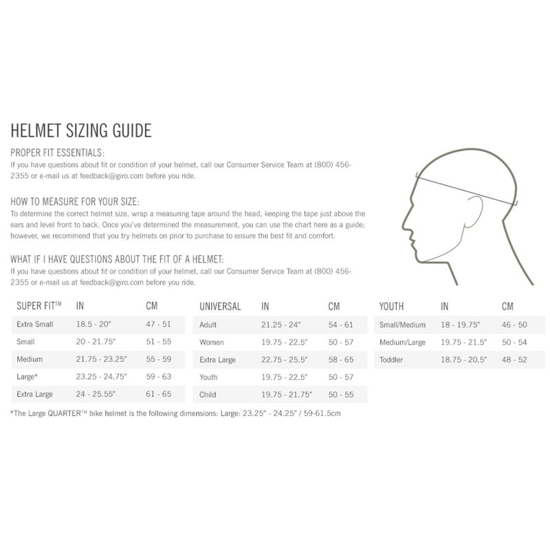 Giro Unisex Quarter Cycling Helmet, Matt Black, Small 51-55 cm