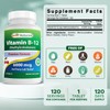 Best Naturals Vitamin B-12 as Methylcobalamin (Methyl B12), 6000 mcg