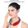 Wireless Pulse Neck Massager 6 Modes 9 Strengths Rechargeable Heating