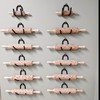 YYST Rolling Pin Holder Rolling Pin Display Rack Storage -