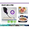 Pro 3-in-1 Set: 6.5” Fish Fillet/Boning Knife - 12” Non-slip