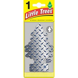 Little Trees Pure Steel, 6 Pack (U6P67152)
