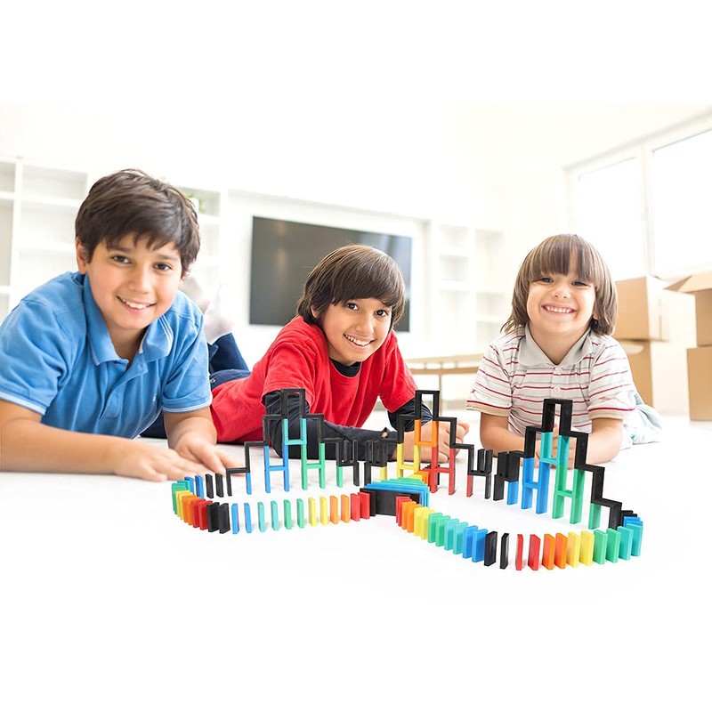 Bulk Dominoes Pro-Domino Kit | Dominoes Set, STEM STEAM Small