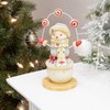 Enesco Heart of Christmas Jewel Peppermint Snowman Games Figurine, 6.89