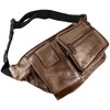 LEONARDO VERRELLI 3900036 Unisex Waist Bag Leather, brown, Waist bag