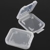 GOOTRADES Transparent Standard SD SDHC Memory Card Case Holder Box