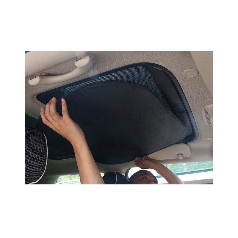QQJ 2pcs Foldable Sunroof Shade For passenger car Sunshade Heat