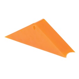 Vestil RC-WC Magnetic Rail Car Wheel Chock, 11", Orange