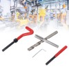 25pcs M10 Thread Repair Kit Thread Tap Drill Bit Damaged