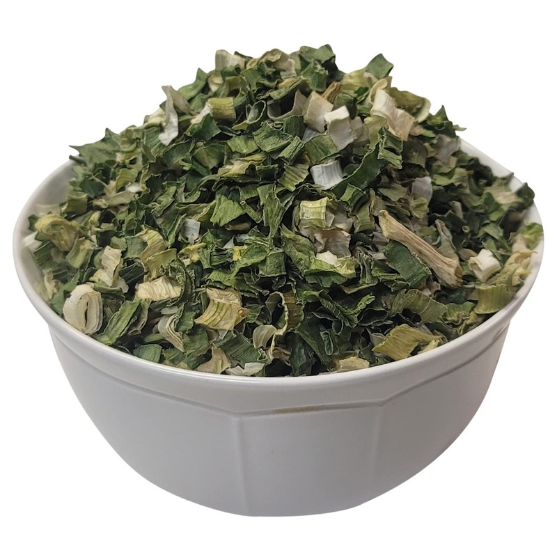 Naturejam Dried & WASHED Chopped Green Onions 8 Ounce Bulk