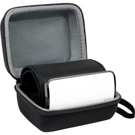 co2CREA Hard Case Replacement for OMRON Evolv Bluetooth Wireless Upper Arm Blood Pressure Monitor BP7000 HEM-7600T-BK (Black Case)