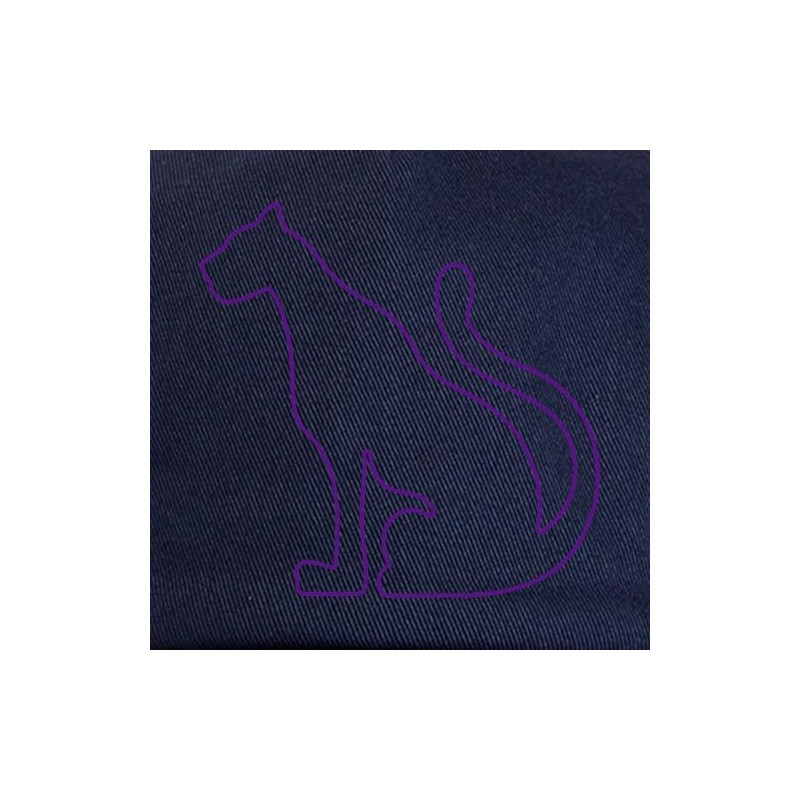 CafePress Sigma Lambda Gamma Panther Outline Unique Adjustable Baseball Hat