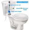 2 Inch Toilet Flush Valves Toilet Repair Kit Dual Flush