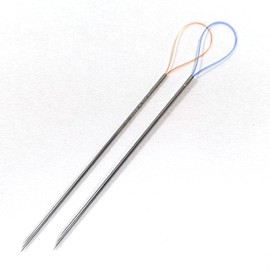 2 Pcs Snag Nab It Tool,Snag Repair Needle,Repair Knits and Woven Tool,Stitching Needle Snag Repair Tool,Thread Snag Magic Needle Tool for Hand Quilting Needs