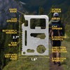 Credit Card 11-in-1 Survival Pocket Tool, Thickened Stainless Beer Opener