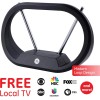 GE HDTV 33675 GE Modern Loop Indoor Antenna 4K Ultra