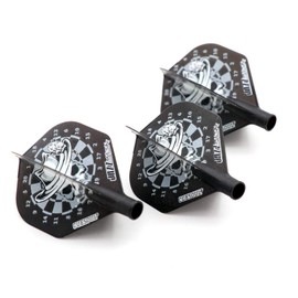 CUESOUL TERO AK4 Dart Flights Standard Shape with Attractive Pattern, Set of 3