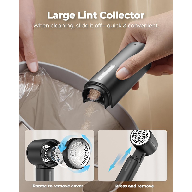 ASNUG Fabric Shaver, Electric Lint Remover, Sweater Shavers to Remove