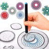 Uoeo 22 Pack Creative Spirograph Drawing Set, Spirograph Deluxe Kit