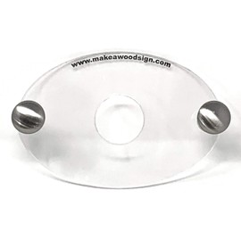 Dave's - Palm Router Acrylic Router Base Plate - Blank 5" x 7.5" MADE IN AMERICA