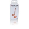 Mybuds Rose Gold earphones wired