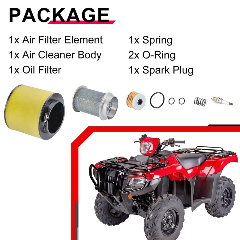 Air Filter & Air Cleaner Body & Oil Filter Spring