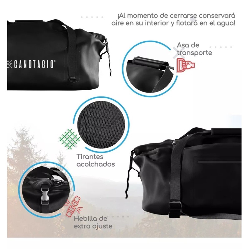 Canotagio Bolsa Impermeable 40 Lts Canotagio Mochila Waterproof