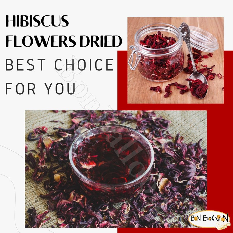 Natural Hibiscus Flower Tea Dried Egyptian Herbal Caffeine Free Aswani