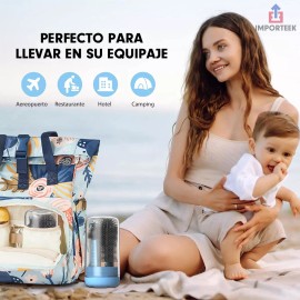 Importeek Cepillos Limpieza Lava Botellas Termos Biberones Cilindros