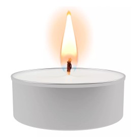 50 Pzs Vela De Té Flotante Sin Aroma Sin Humo Tea Light