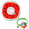1 Piece Watermelon Anti-Licking Ring And 1 Piece Collar, Creative