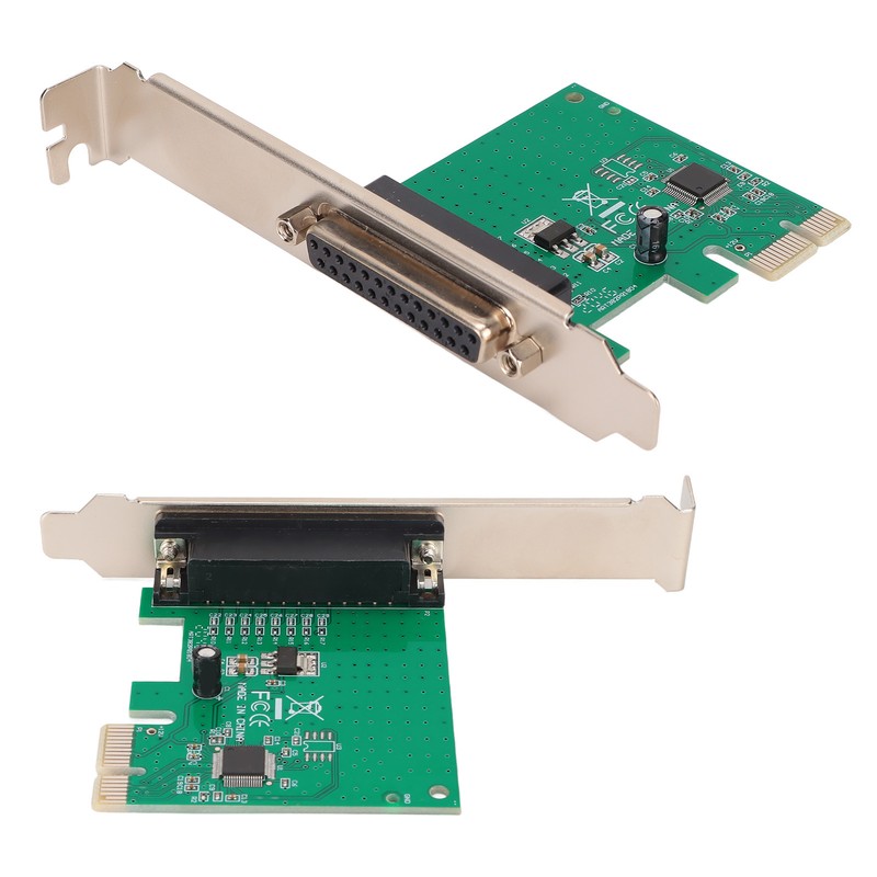 PCIE to LPT Expansion Card WCH382L Original Chip 25 Holes