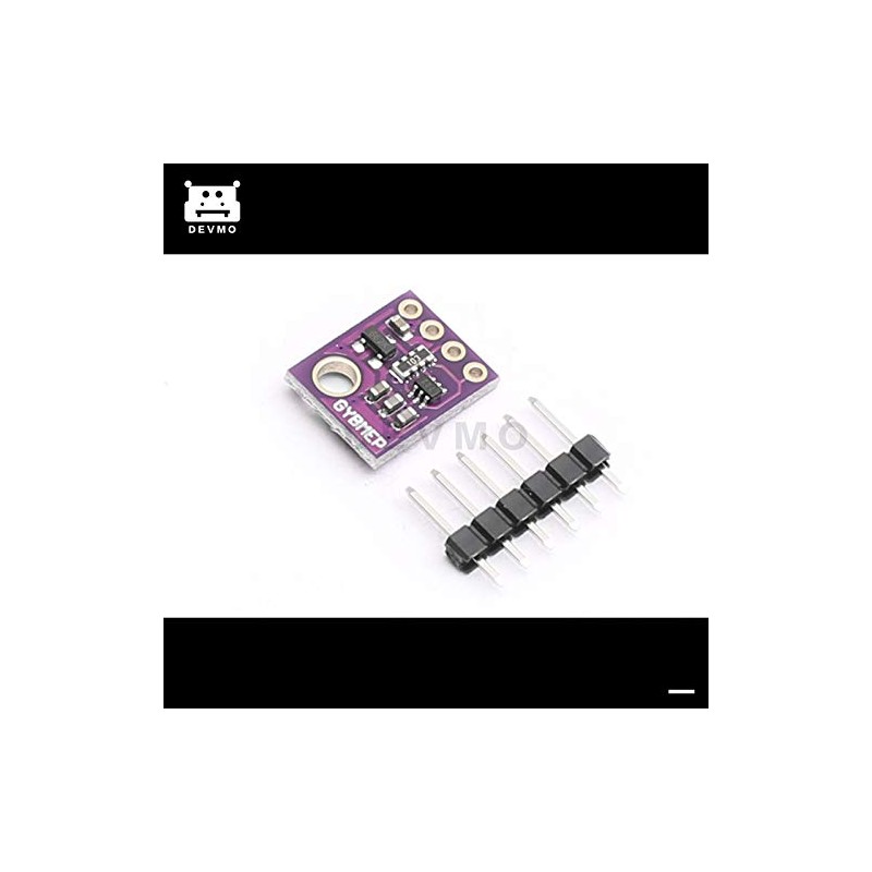 DEVMO BME280 Digital Temperature Humidity Barometric Pressure Sensor Module, 5V