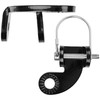 Bicycle Trailer Coupler, 1 Set, Black, with Safety Pin Compatible