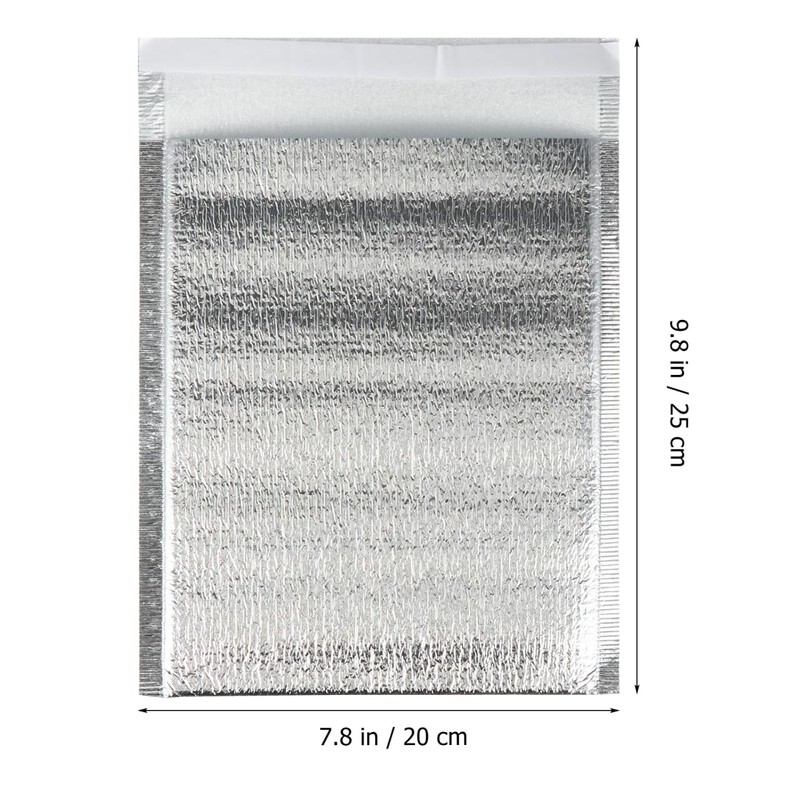 CAXUSD 20pcs Reusable Pouches for Thermal Insulated Temperature Controlled Packaging
