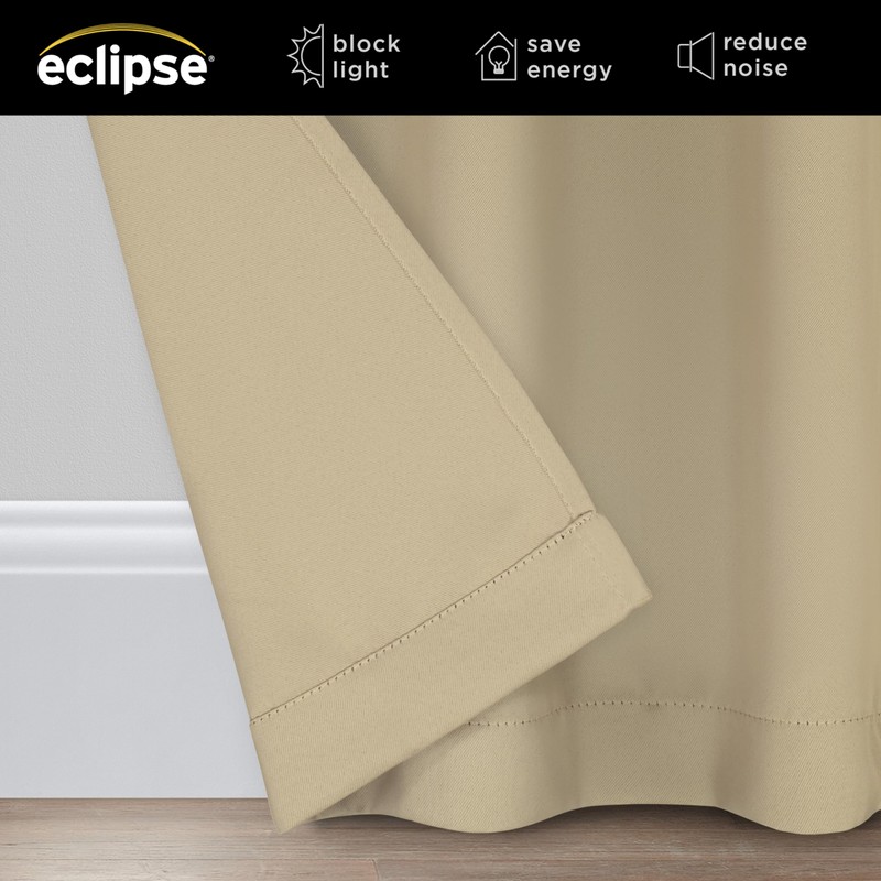 Eclipse Darrell Thermaweave Blackout Grommet Extra Wide 84" x 100"