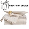 Linen Cloth Napkins 18x18 inch Set of 24 Natural with