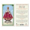 San Francis Imports Infant of Prague Novena Prayer Laminated Holy