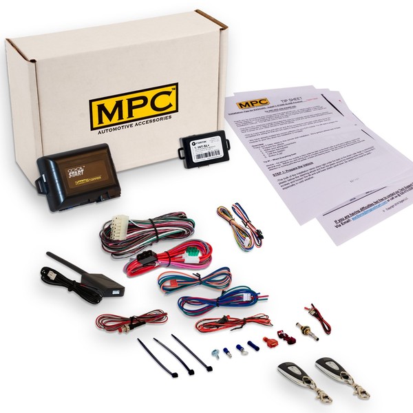 MPC Complete 1-Button Remote Start Kit Compatible with Ford E-350