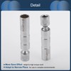 INFINAUTO Universal Joint Spark Plug Impact Socket 97mm for Car